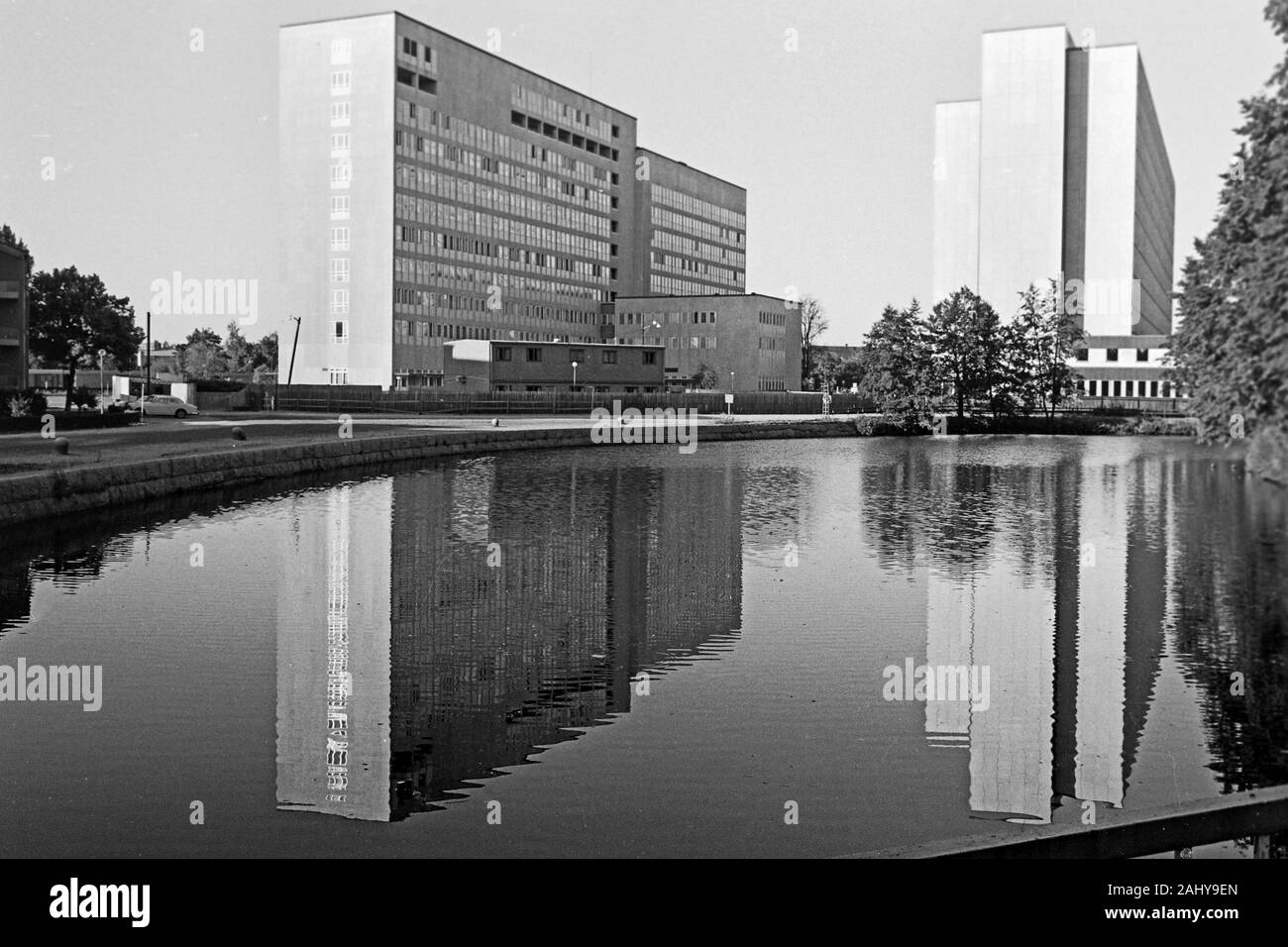 Krankenhaus von Örebro, 1969. Hospital of Örebro, 1969. Stock Photo