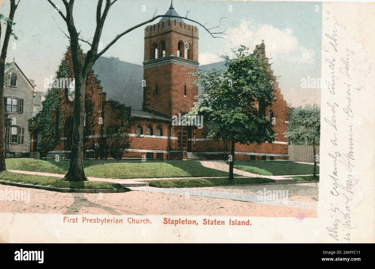 First Presbyterian Church, Stapleton, Staten Island. Staten Island post