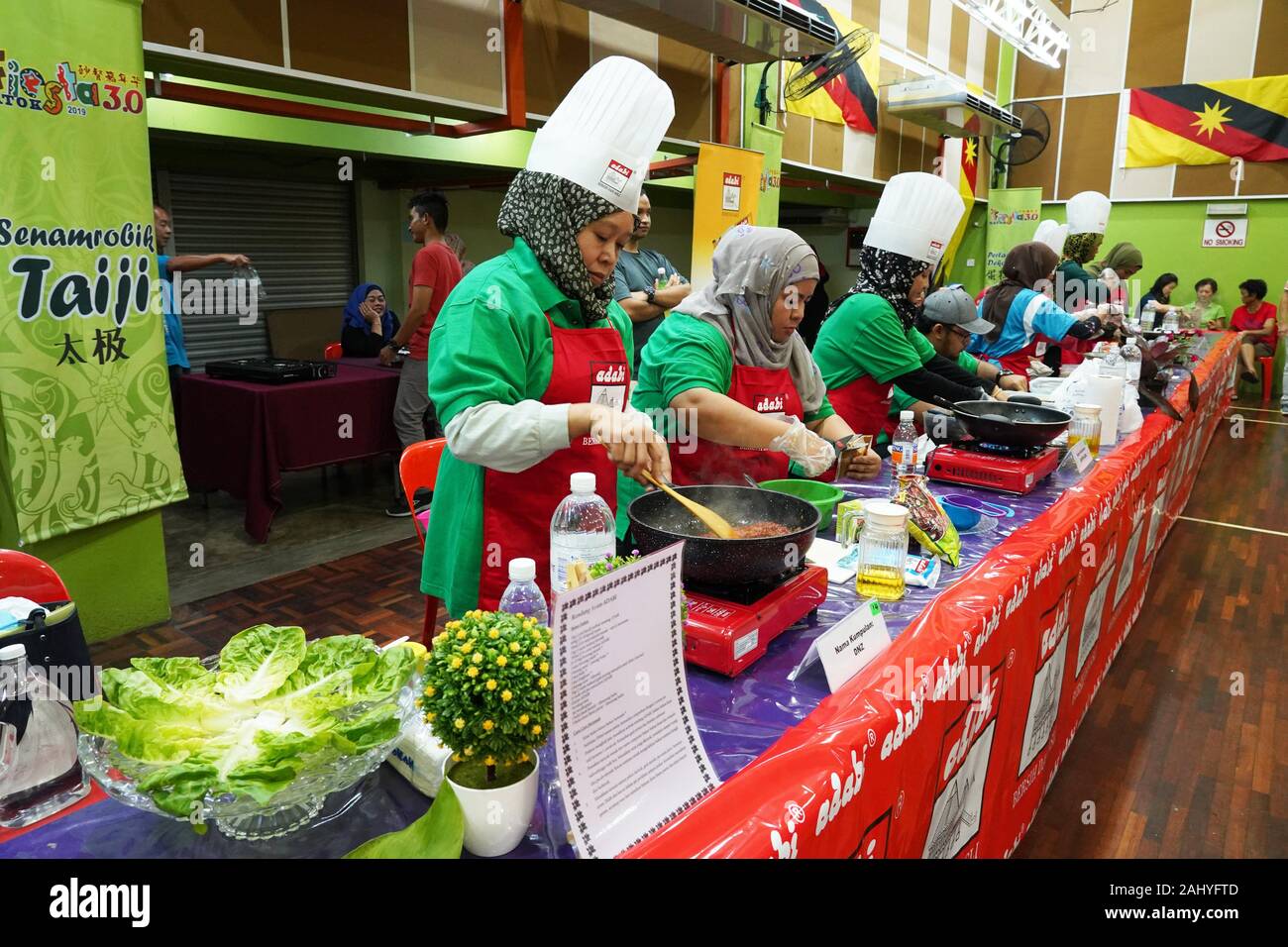 Fiesta Satok 3 0 Cooking Competition At Sungai Maong Community Hall Kuching Sarawak Malaysia Stock Photo Alamy