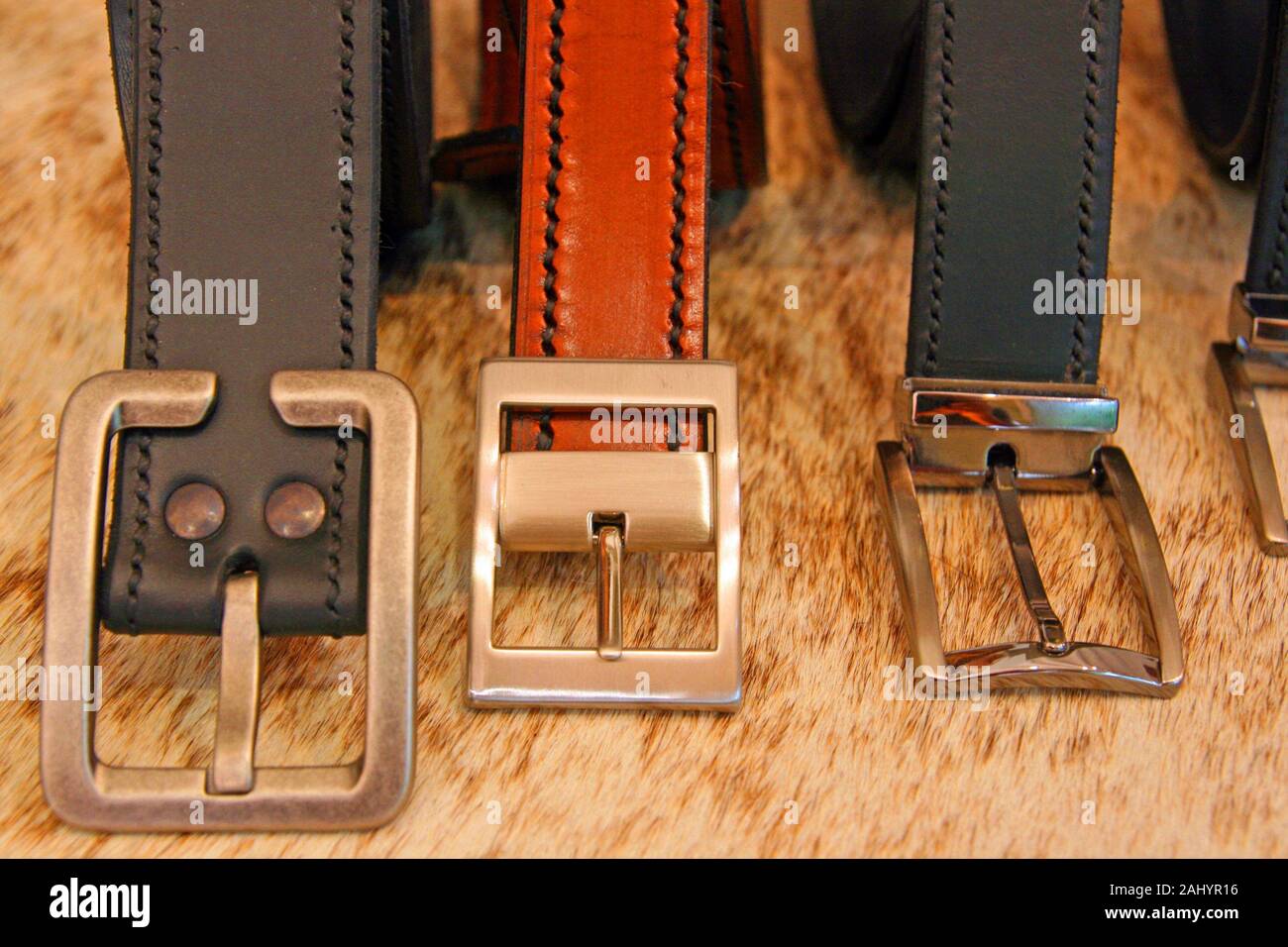 handmade leather belts