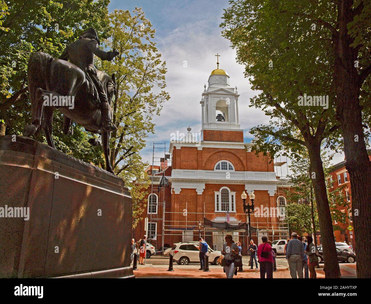 St. Stephen´s Church, North End, Boston, Massachusetts. Undergoing