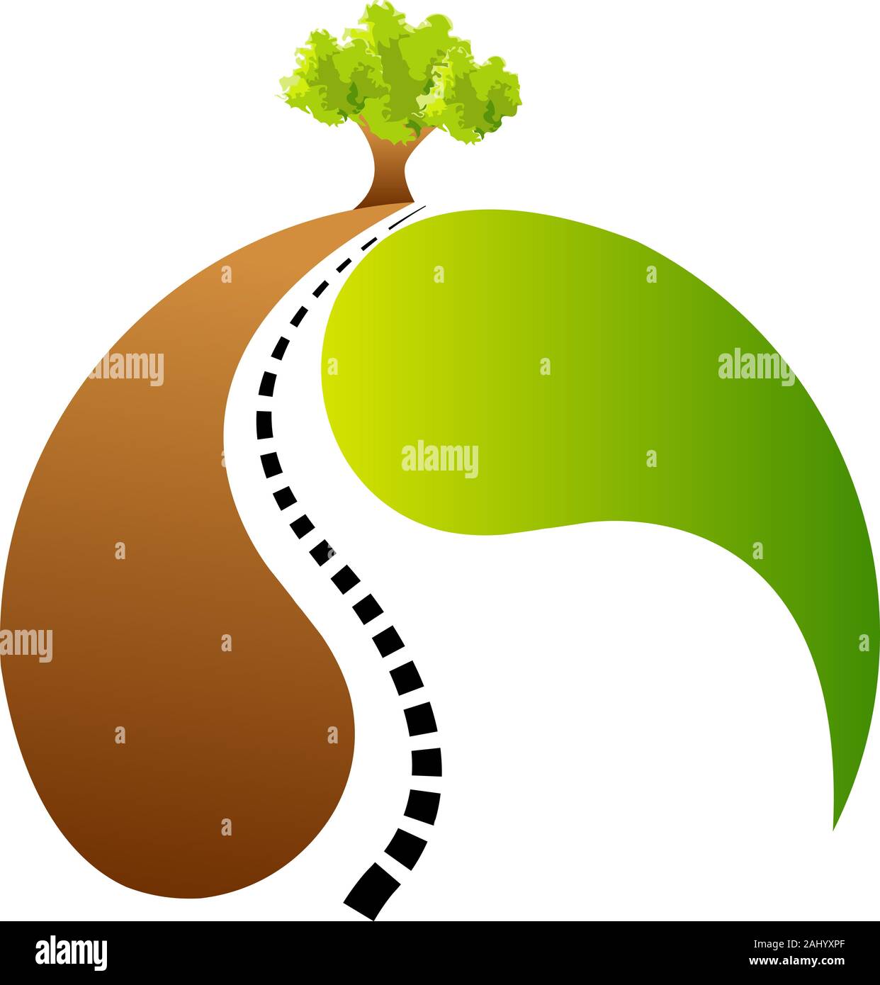 way to success tree Stock Photo - Alamy