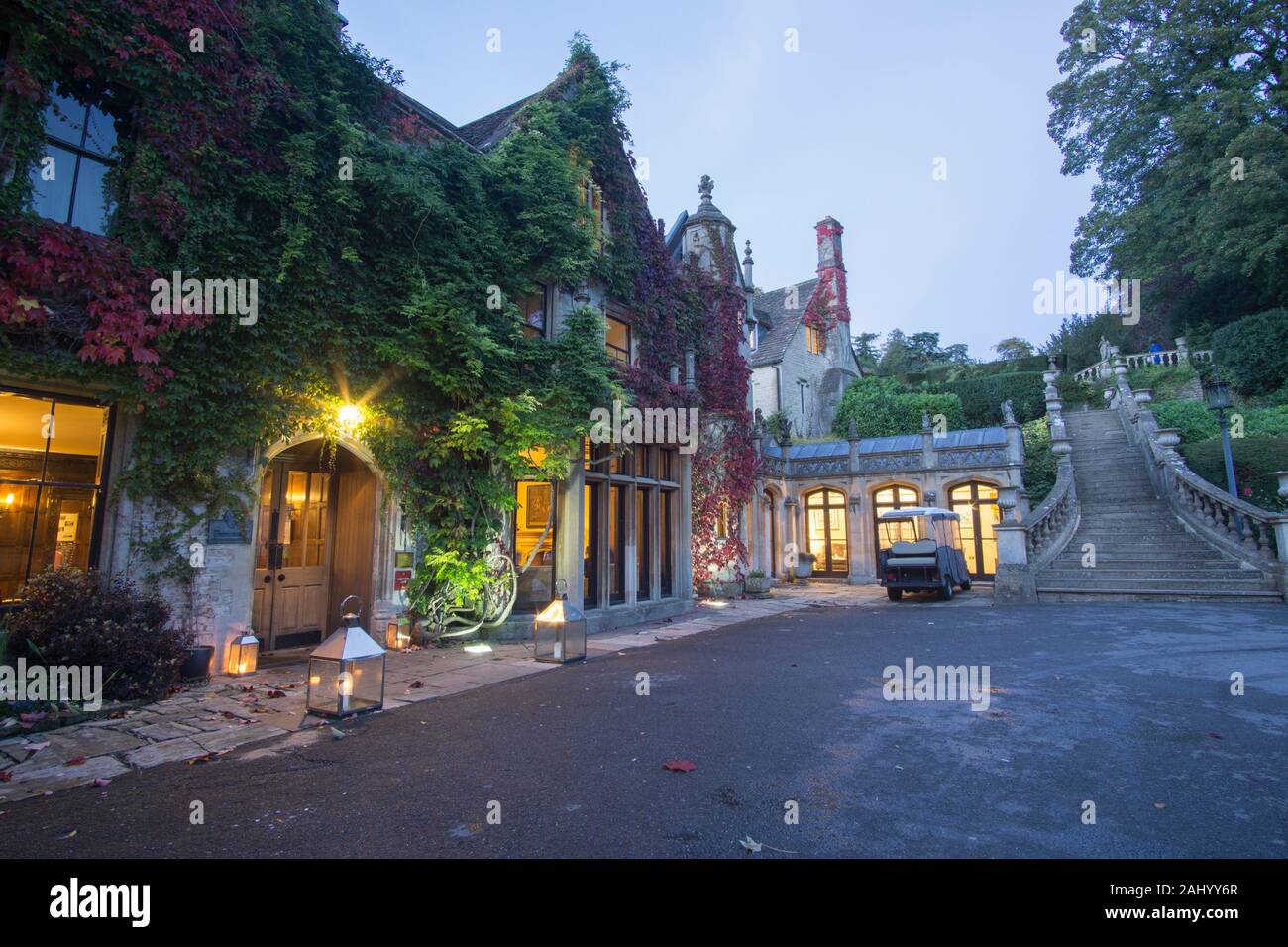 The manor house castle combe hi-res stock photography and images - Alamy