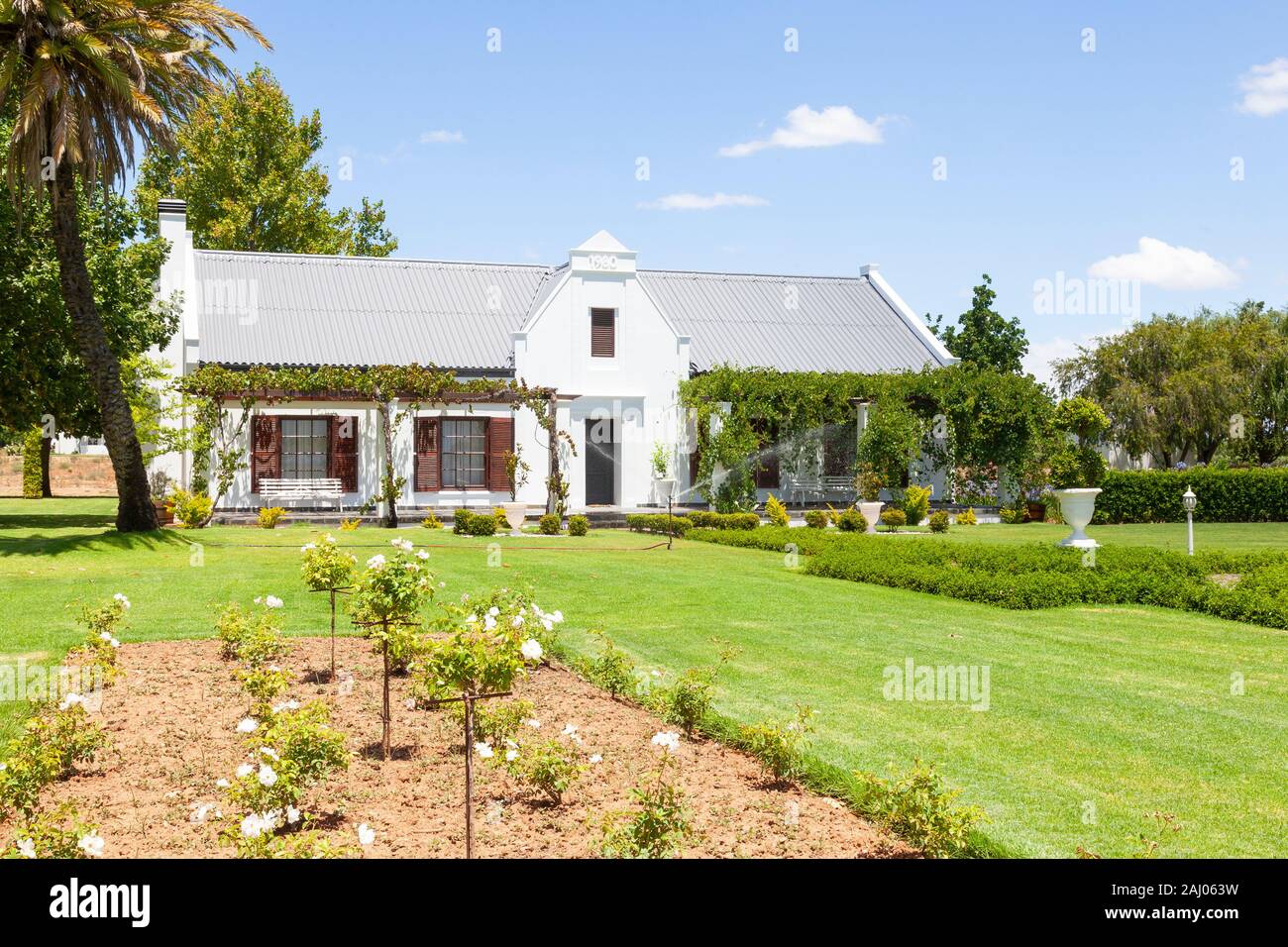 Boland wine farm estate cape winelands hires stock photography and