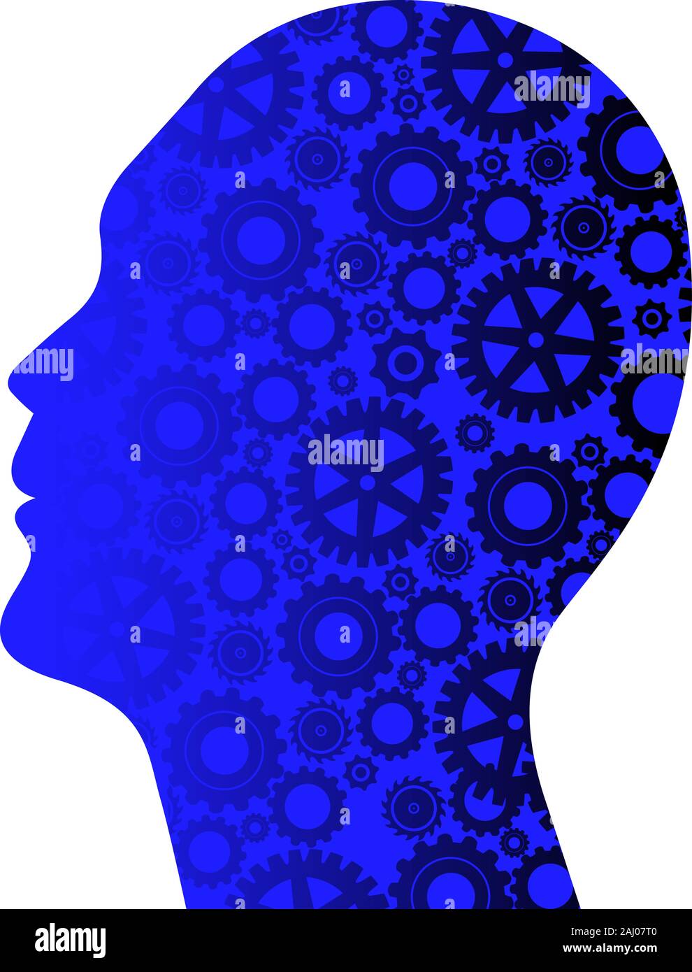 gear head logo Stock Photo Alamy