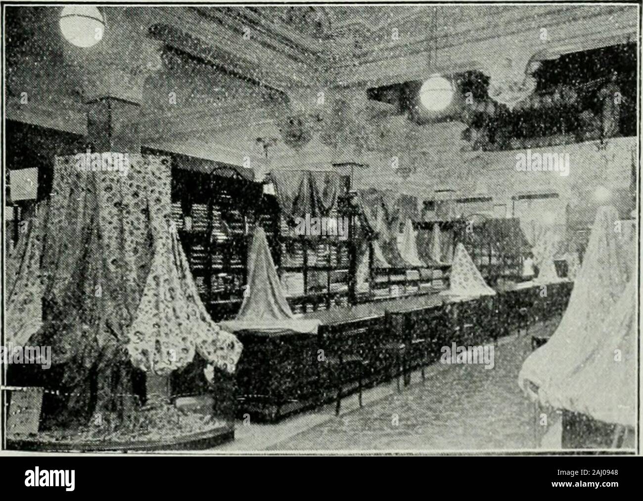 Light and lighting . OSRAMS The accompanying illus-tration, reproduced froma photograph taken en-tirely by the light ofthe lamps, shows theexcellent distribution oflight obtained fromOsram Half-watt lampsat Messrs. Harrods prem-ises, Brompton Road.S.W. The lamps are fitted in Equiluxo glassware spheres. Full particulars and prhespast free on reque. THE General Electric Co., Ltd,Head Office : 67, Queen Victoria Street, London, E.C. View of one or the Counters at Messrs. Harrods.. 222 THE ILLUMINATING ENGINEER (april) Stock Photo