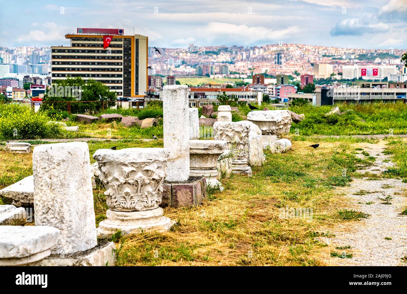 Roman Baths of Ankara in Turkey Stock Photo - Alamy