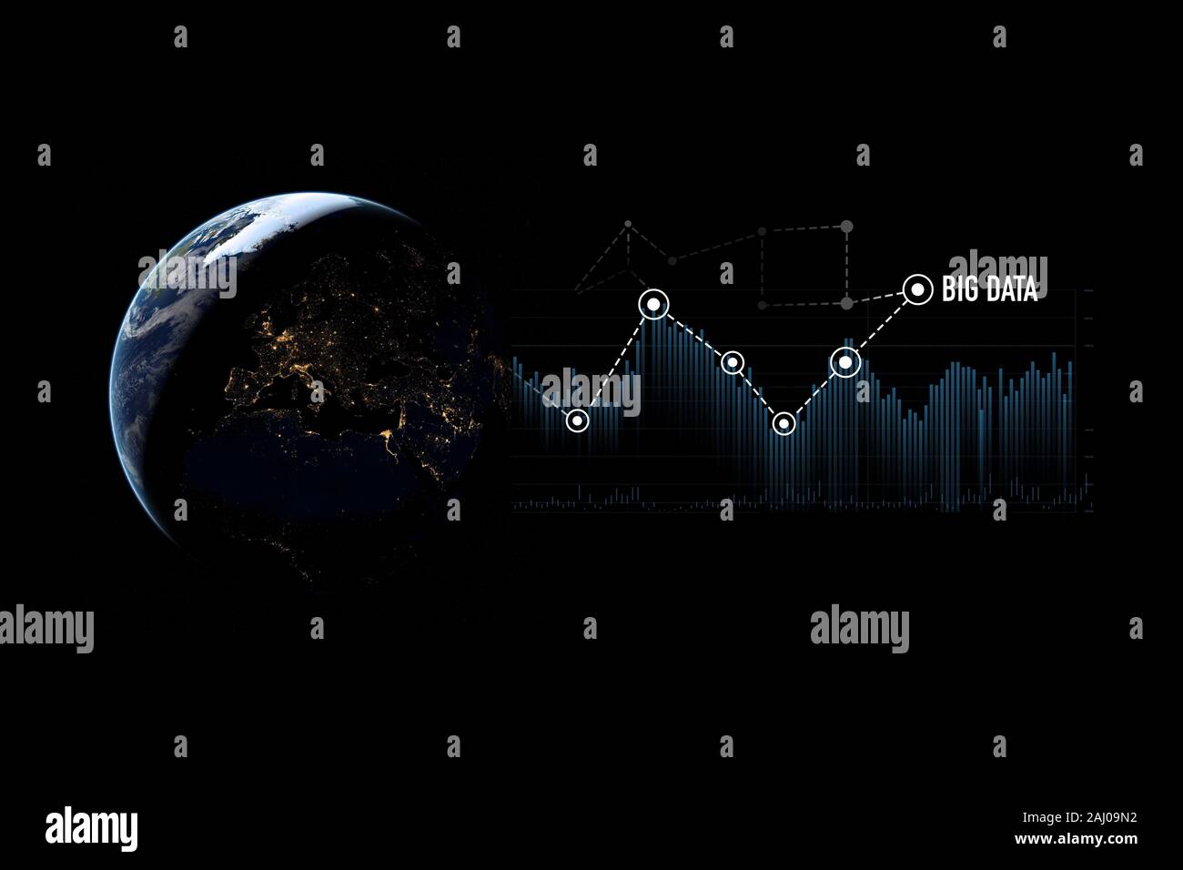 Big digital data analysis hi-res stock photography and images - Alamy