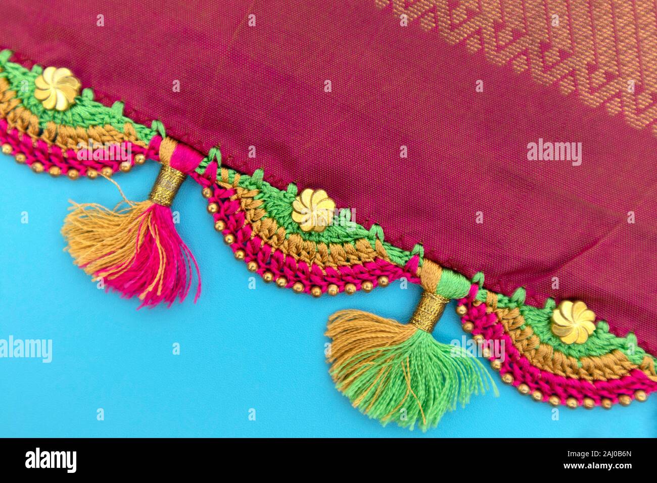 Saree kuchu hi-res stock photography and images - Alamy