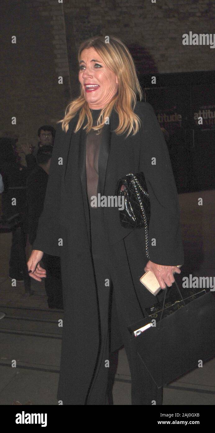 Michelle Collins At the Attitude Awards at the Roundhouse Stock Photo