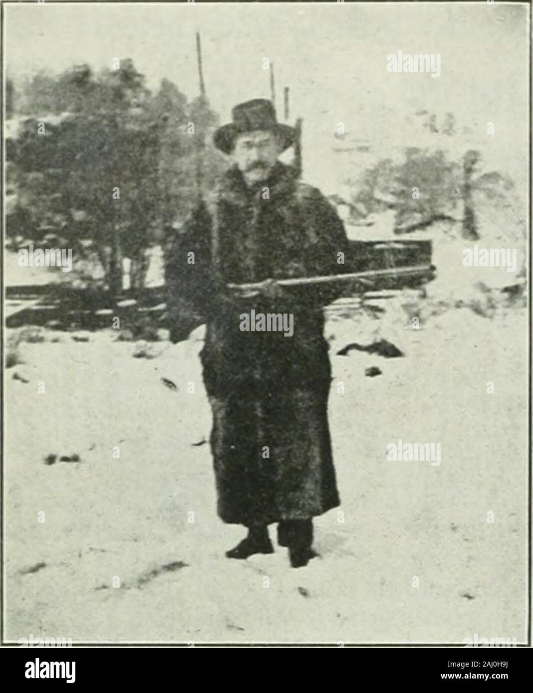 Rod and gun . James Irvine, Pioneer and Captain of the Pleasant ValleyHunt Club. n84 ?ROT) A (;r ix Canada. Our Host, Thomas Irvine. light refreshments, slept the sleep of thejust. Xext morning we were taken incharge by St. Hubert Elkington, an en-thusiastic hunter, and spent the day plea-santly in the vicinity of Plevna, partridgeshooting. Sunday morning found us in a smallquaint Episcopalian Church, where thepopular clergyman in charge, Rev. GlenLloyd, preached to a congregation num-bering eighteen. The choir was com-posed of six girls under fifteen years ofage, and the freshness and sweet Stock Photo