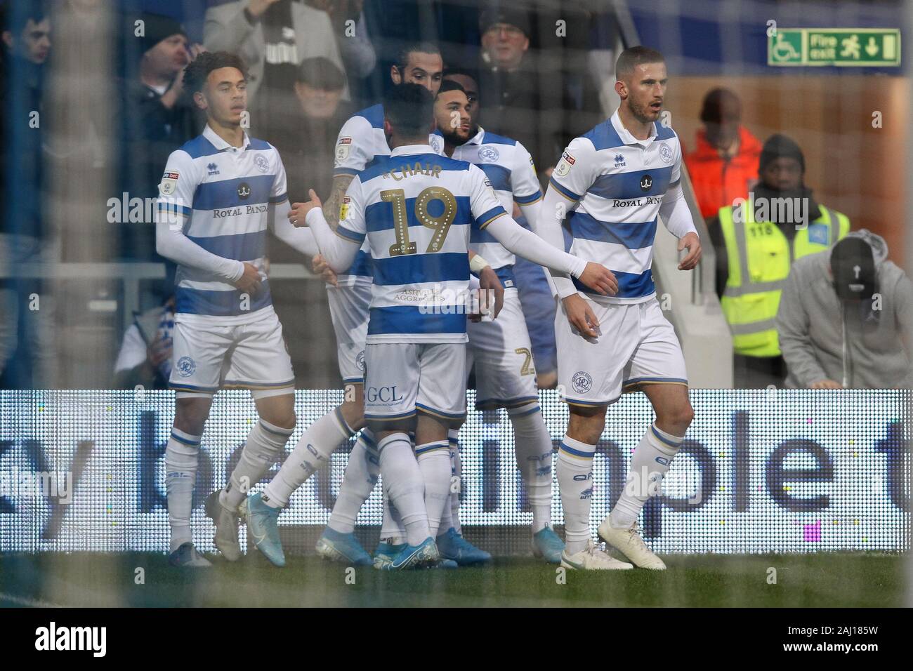 London Uk 01st Jan 2020 Nahki Wells Of Qpr Scores The Opening