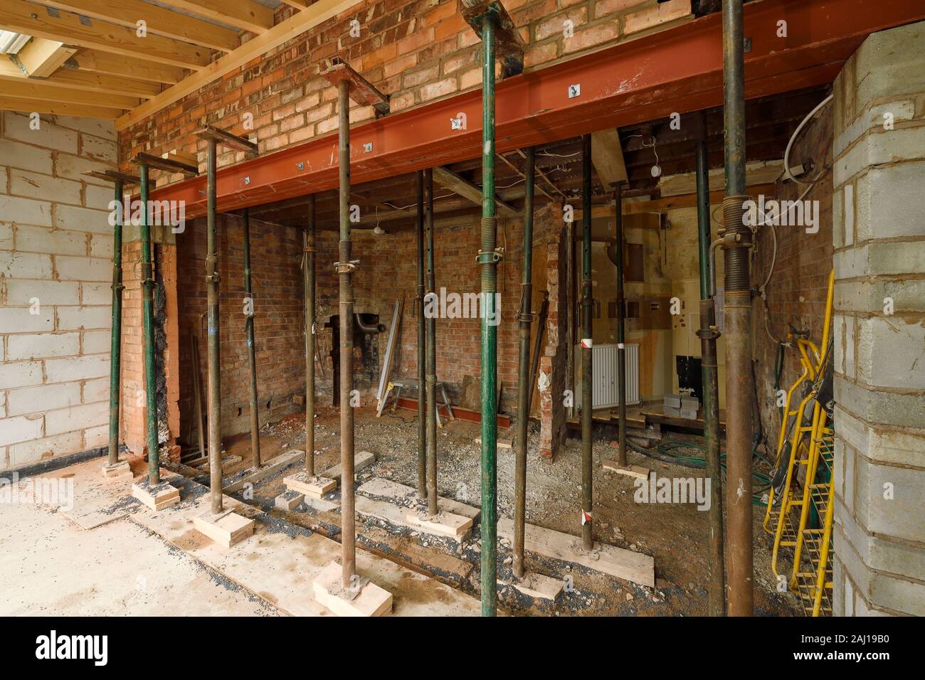 Steel beam in house hires stock photography and images Alamy