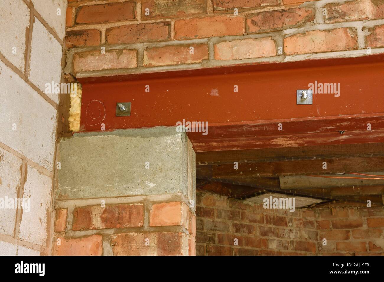 A 1930s property in the UK having a rear extension knock through. Close