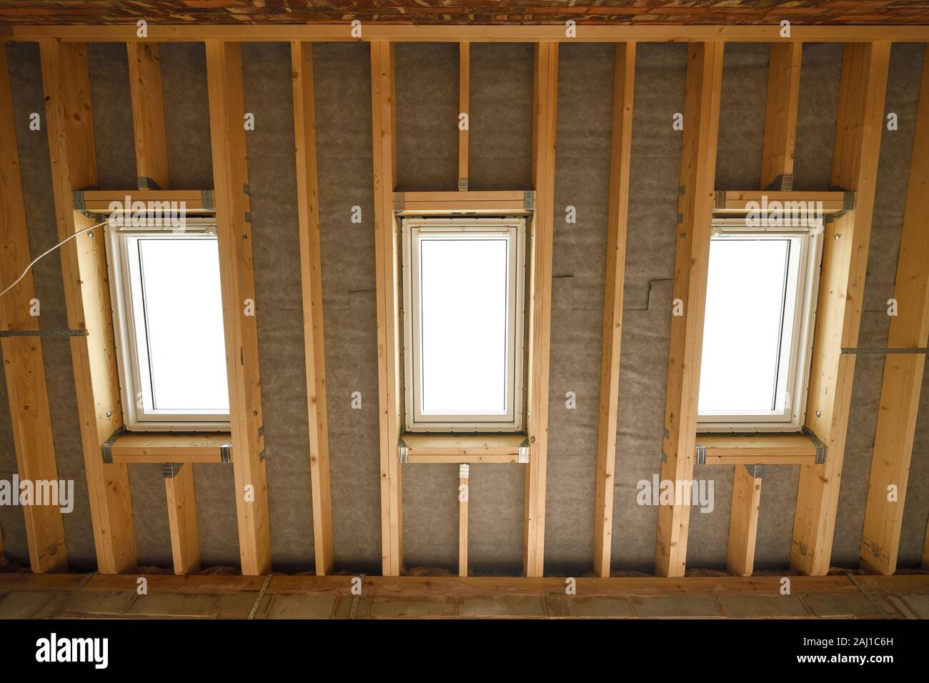 Velux Roof Windows Stock Photos Velux Roof Windows Stock Images