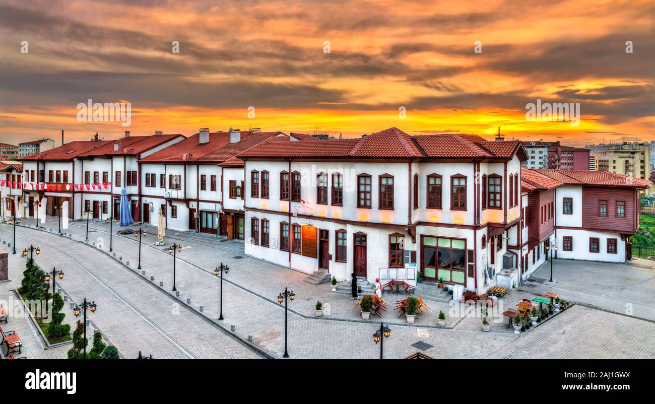 Historic centre of Ankara, the capital of Turkey Stock Photo