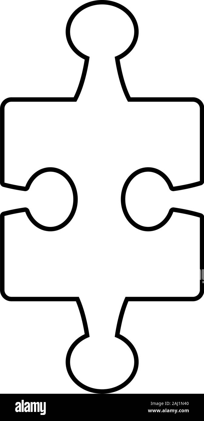 jigsaw piece icon, flat design Stock Vector Image & Art Alamy