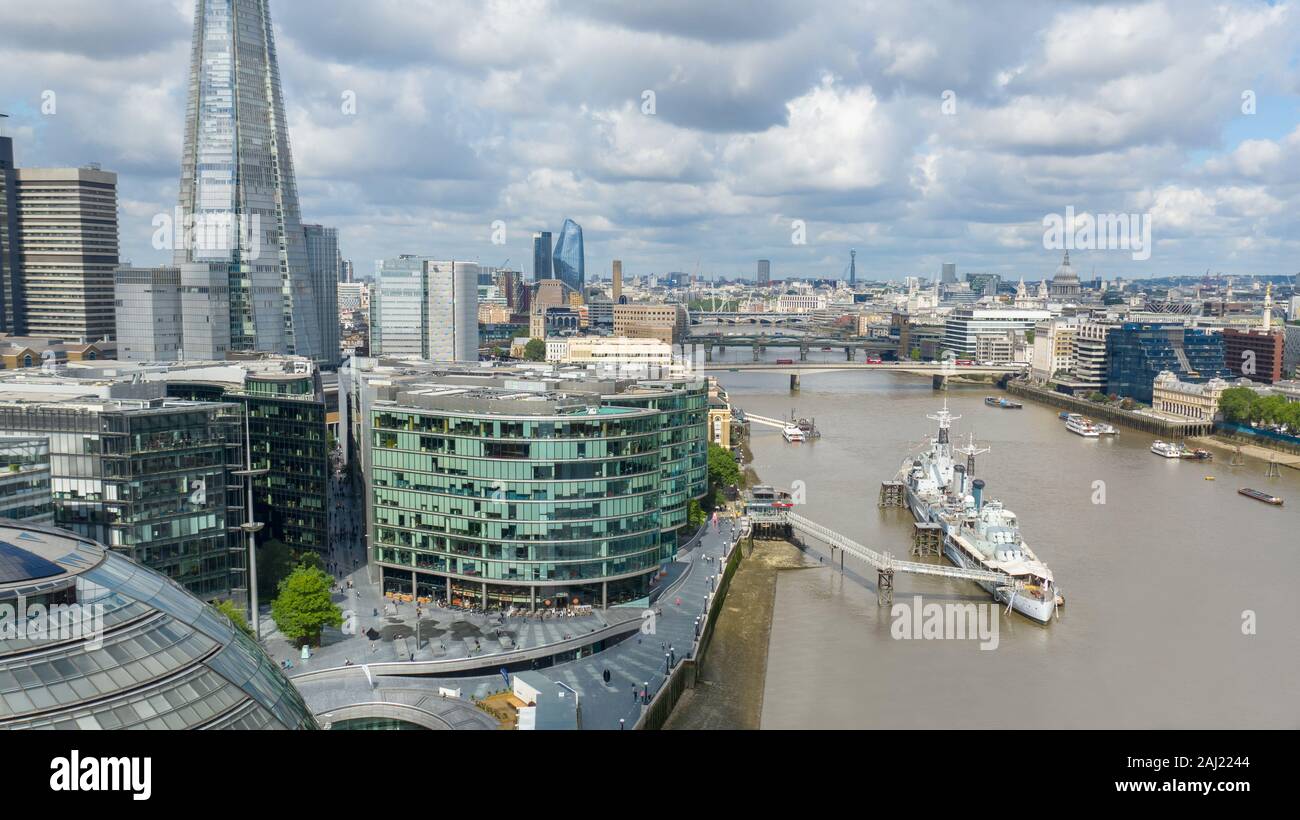 Thames river map hi-res stock photography and images - Alamy