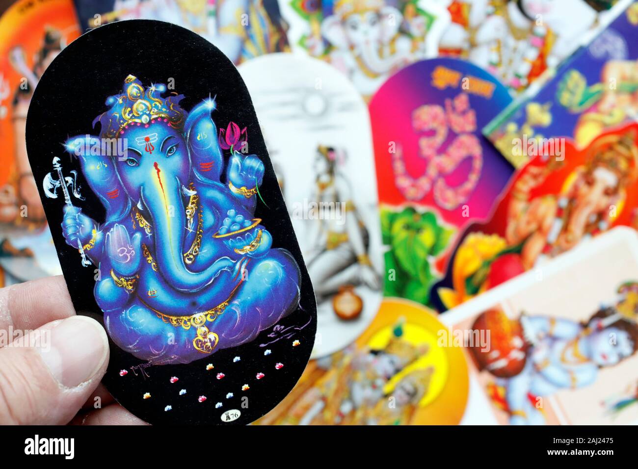Hindu god image of Ganesha (Ganapati), one of the bestknown and most