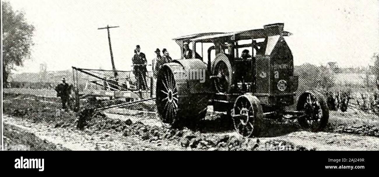 Southern good roads . teelted^^,RpadMm 26 SOUTHERN GOOD ROADS D ecember, 1915. *%s^aiaa^:-r &gt;. WHEN YOU BUILD ROADSUSE INTERN 4T1QNAL HARVESTER TRACTORS Highest grade machines make the best and in the long run the cheap-est, roadways. You can find evidence of that all over the country.Where lastin^r good roads are made, most cheaply, there you will findI^te^^ational Harvester Tractors shouldering their share of the burden—in the best standing with ruad commissioners and contractors. International Harvester Tractors, P-IG to 30-fU) H P., play many partsin road building—as tractors for haulin Stock Photo