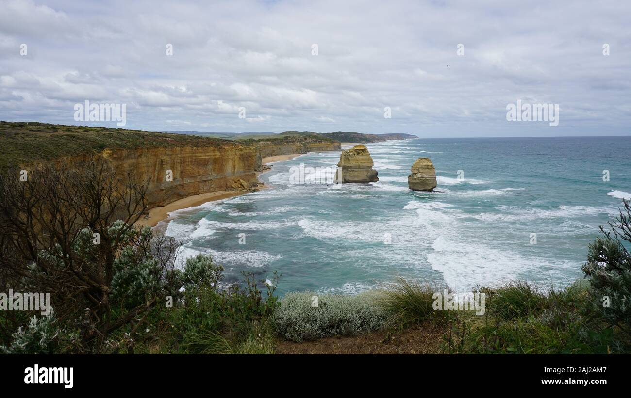 Scenes along the Great Ocean Road in Victoria/Australia Stock Photo