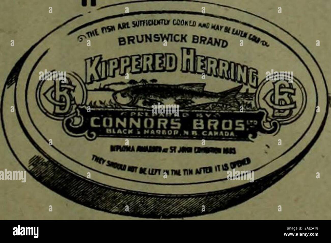 Canadian grocer January-June 1910 . Its knowledge that directs the successful grocer instocking up with Brunswick Brand and Foods —a knowledge born of experience that it only pays to handle canned fishthat has made good. You will always be on the safe side if you sell Brunswick Brand,because this is the quality brand, and we leave no stone unturned to main-tain the high standard we have reached. Order to-day. CONNORS BROS., Limited BlacKs Harbor, N.B. AGENTS-Grant. Oxiey & &gt;Co., Halifax, N.S.; C. H.B. HiUcoat, Sydney. C. B.; J. L. Lovitt,Yarmouth, N.S.; Buchanan & Ahem, Quebec ; Leonard Bro Stock Photo