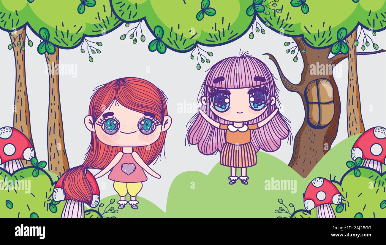 Cute Cartoon Mushroom Clipart Transparent PNG Hd, Anime Girl Cute Mushroom  Cute Cartoon Hand Drawn Q Version Character Avatar, Anime, Schoolgirl,  Mushroom PNG Image For Free Download