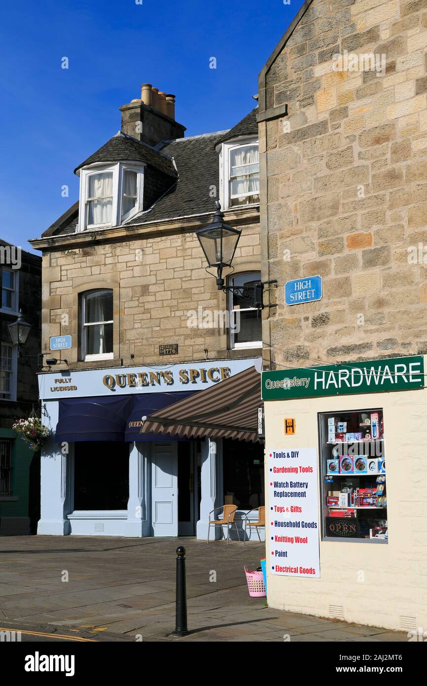 High Street, South Queensferry, Edinburgh, Scotland, United Kingdom