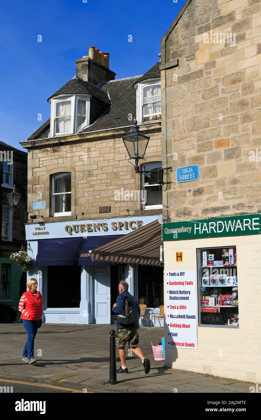 High Street, South Queensferry, Edinburgh, Scotland, United Kingdom