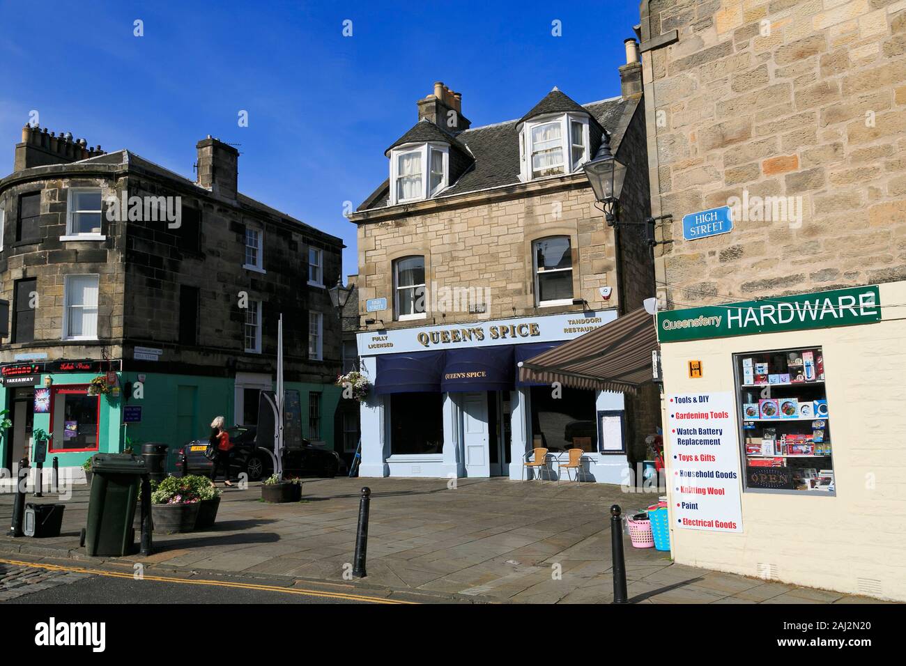 Edinburgh high street hires stock photography and images Alamy