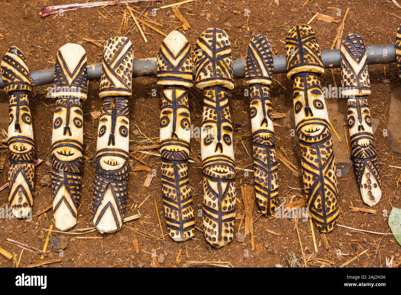 Konso people, Konso village, Naciones, Ethiopia, Africa Stock Photo - Alamy