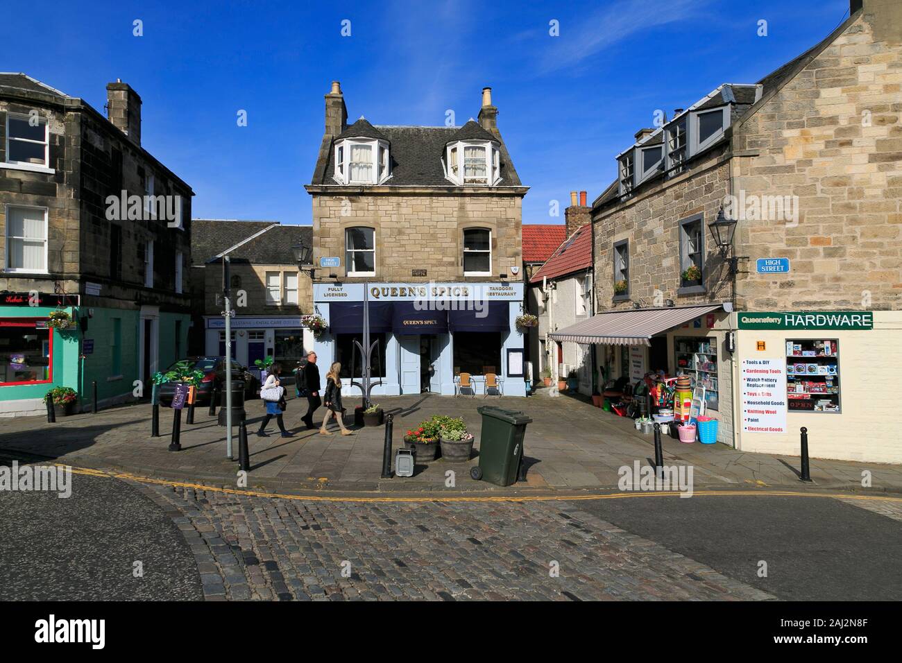 High Street, South Queensferry, Edinburgh, Scotland, United Kingdom