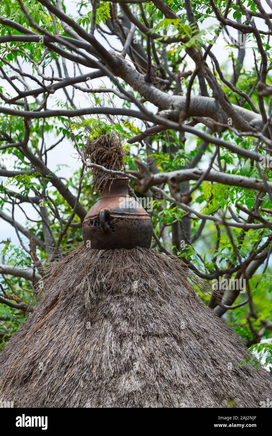 Konso people, Konso village, Naciones, Ethiopia, Africa Stock Photo - Alamy
