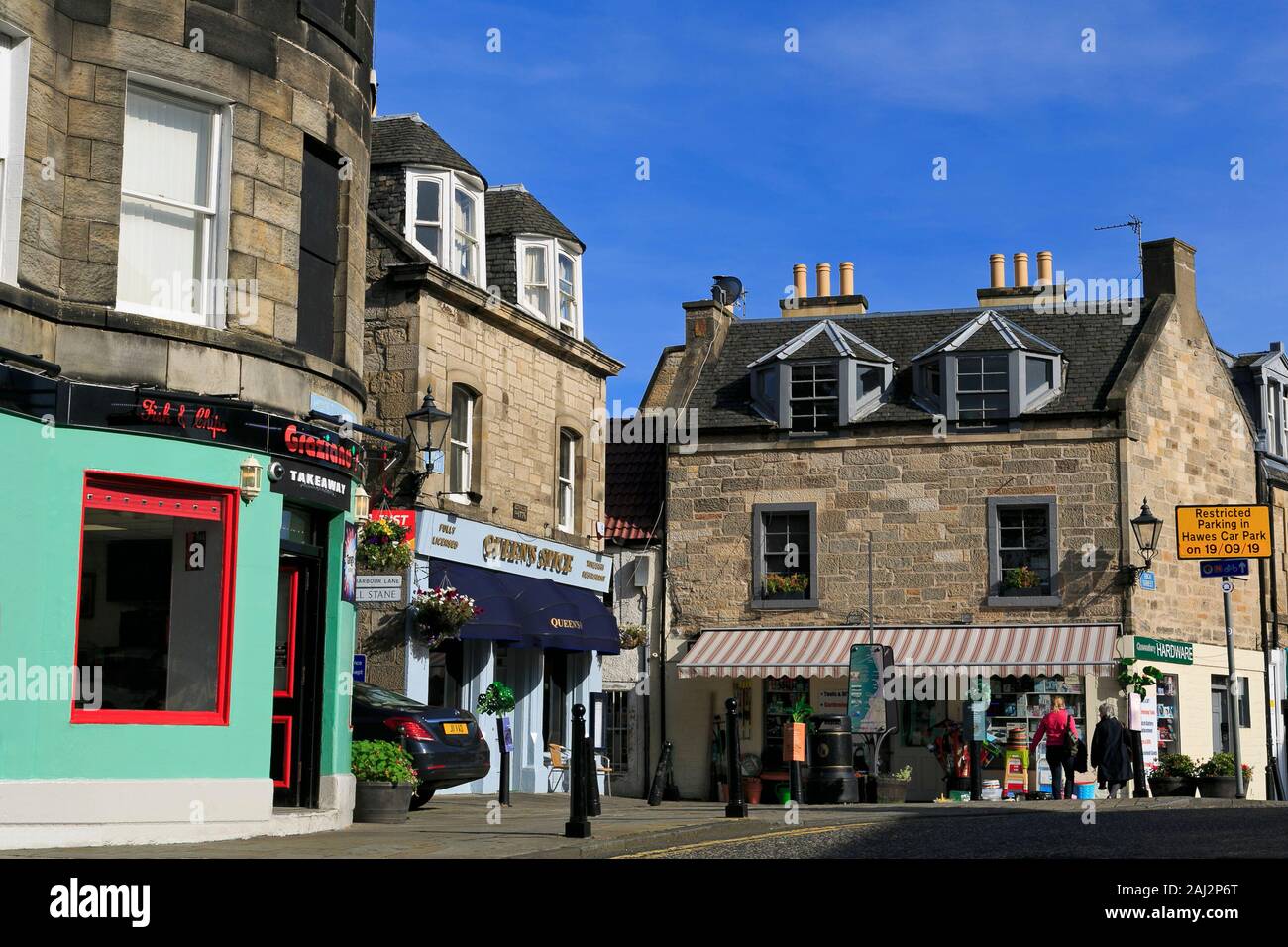 High Street, South Queensferry, Edinburgh, Scotland, United Kingdom