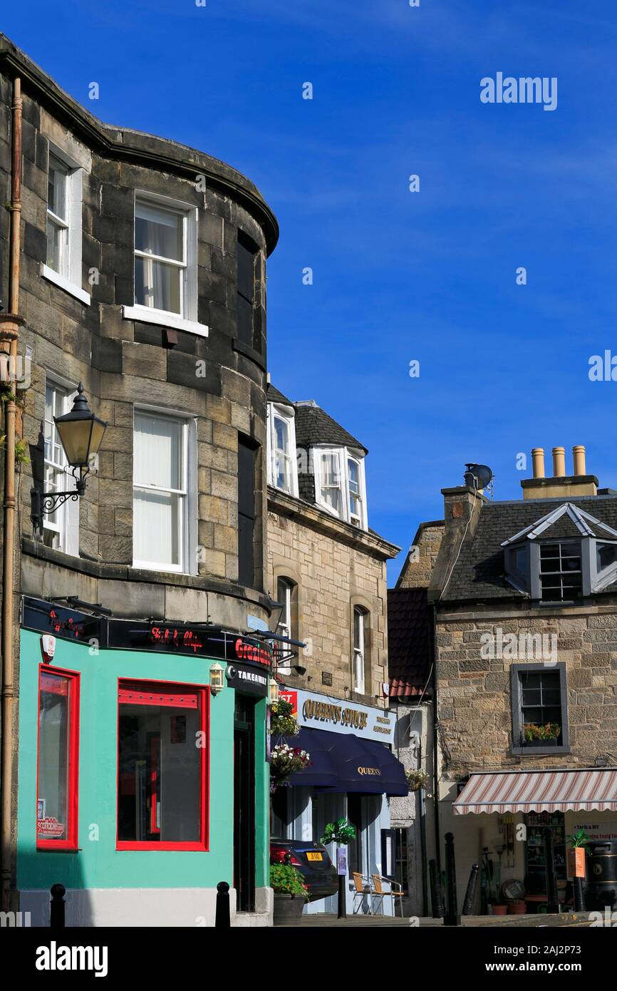 High Street, South Queensferry, Edinburgh, Scotland, United Kingdom