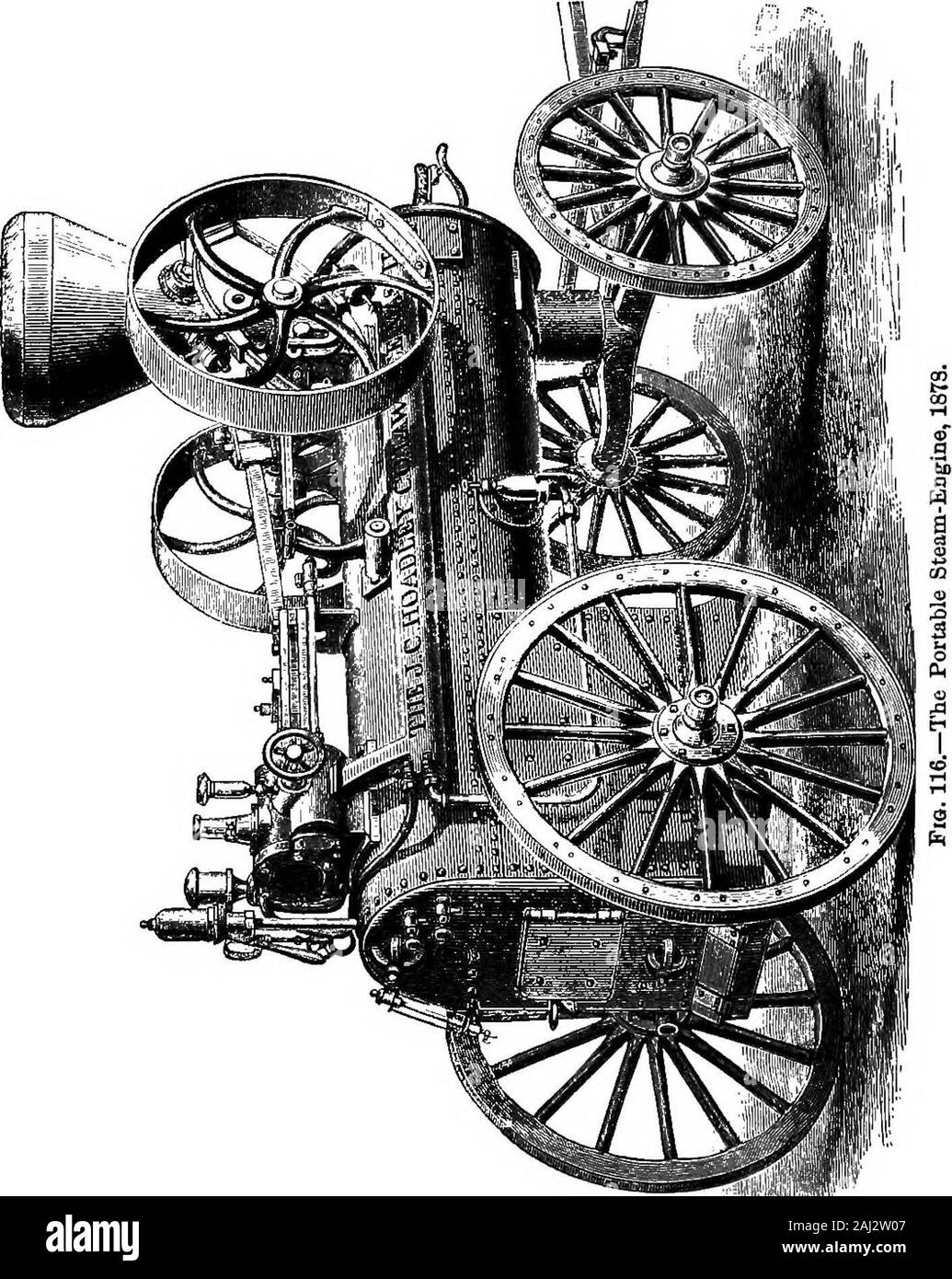 Portable steam engines Black and White Stock Photos & Images Alamy