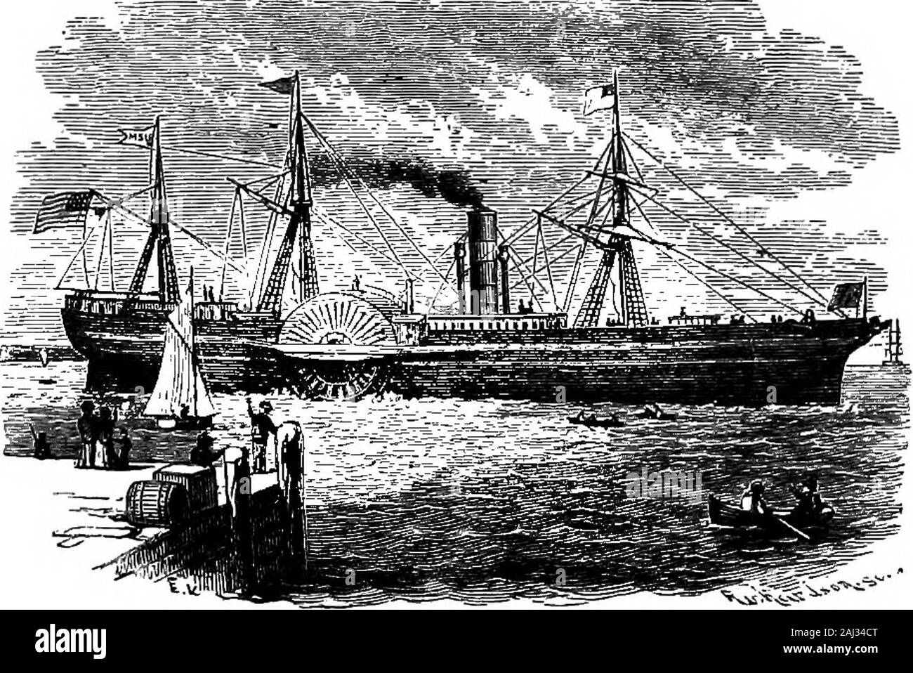 Paddle Steamer Service High Resolution Stock Photography and Images Alamy