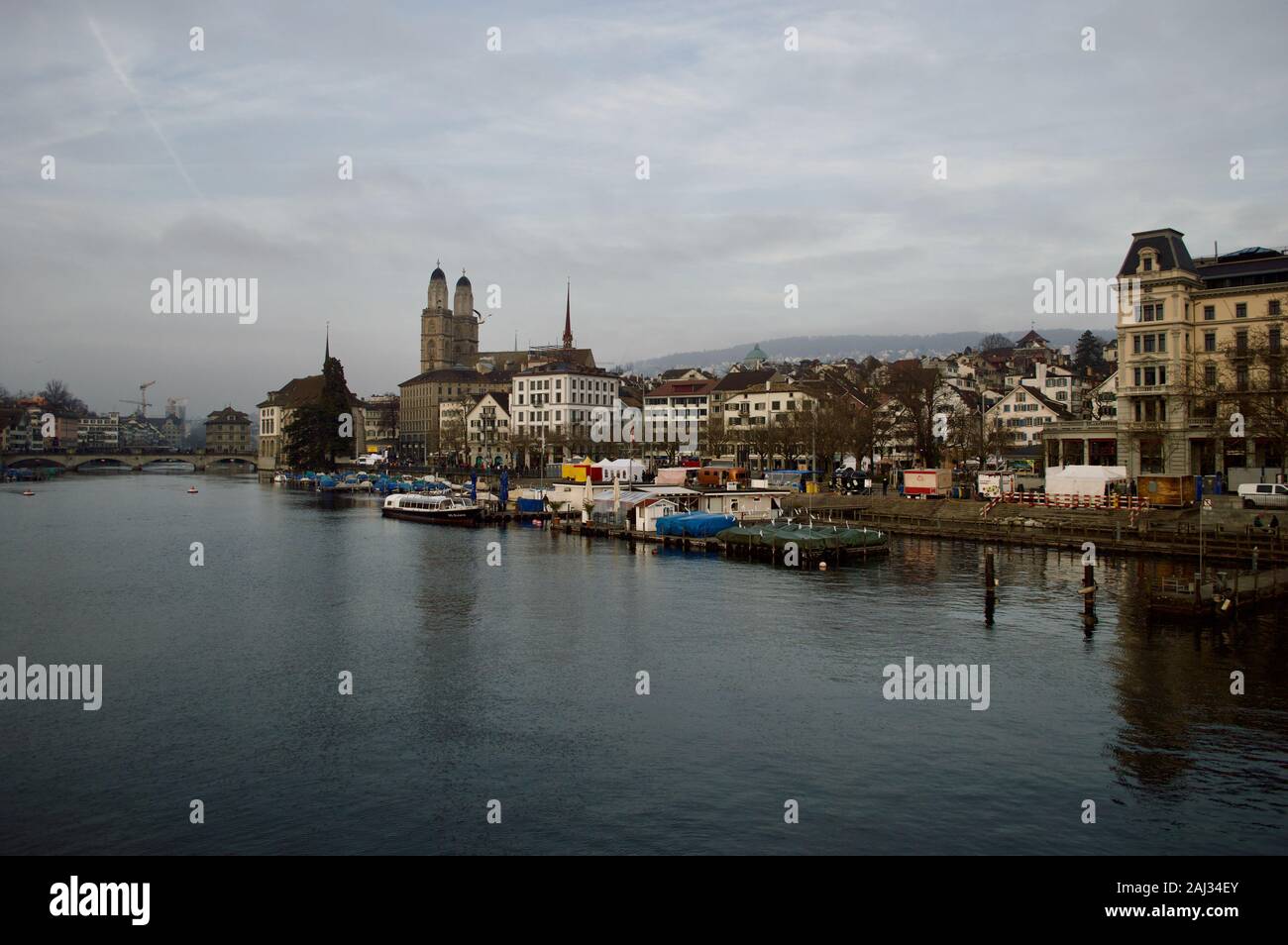 River Limmat in Zurich, Switzerland Stock Photo - Alamy