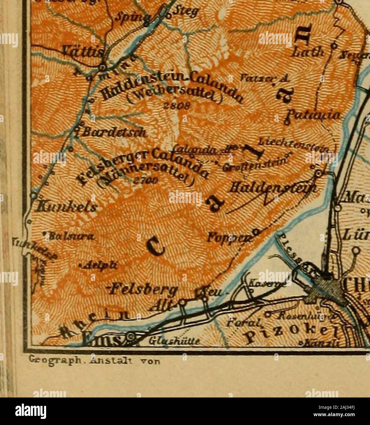 Switzerland ; and the adjacent portions of Italy, Savoy and Tyrol ;  handbook for travellers . Z M,-ei»n m piU. i „. • j Awe ISM? ZflrtA  /&gt;,„. *r^22^ Ja Jeiiaz ,