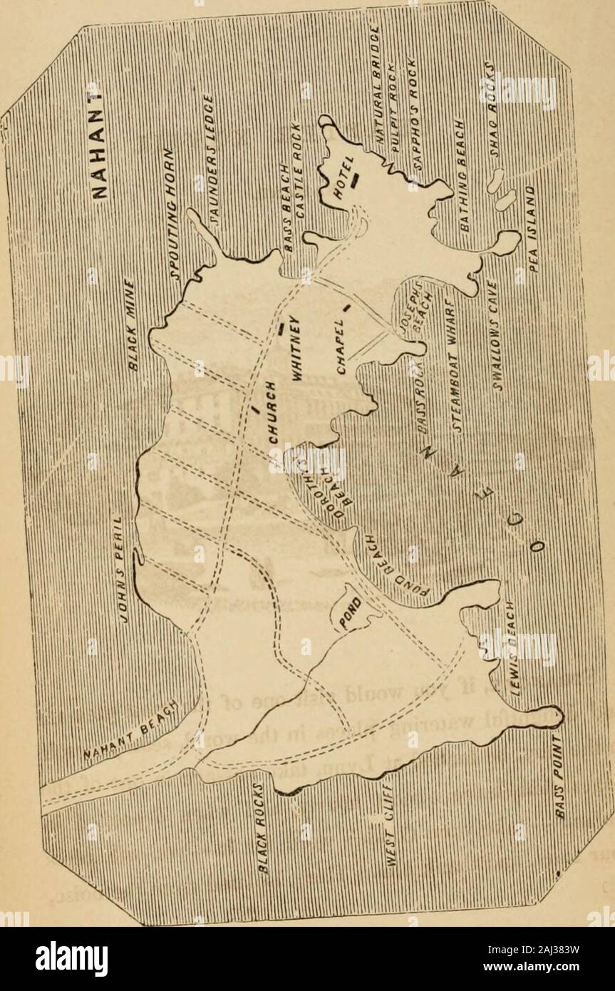 Guide to Boston and vicinity, with maps and engravings . it was taken under the patronage ofthe state; it was patronized by the wealthy, and enabledto obtain a permanent local habitation and a name. The terms of admission are as follows: the childien of21* 2-JU BO.^iON VNK VK.IMTV. citizens of Massachusetts not absolutely wealthy, fnc;others at the rate of one hundred and sixty dollars a year,which covers all expenses except for clothing. Applicantsmust be under sixteen years of age. Adults are notreceived into the institution proper, but they can board inthe neighboihood, and be taught trades Stock Photo