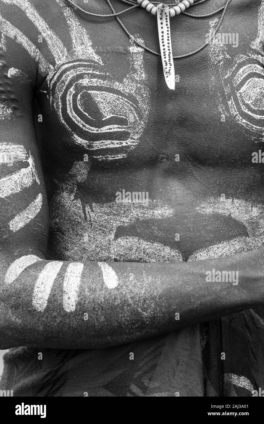 Mursi people, Omo valley, Naciones, Ethiopia, Africa Stock Photo