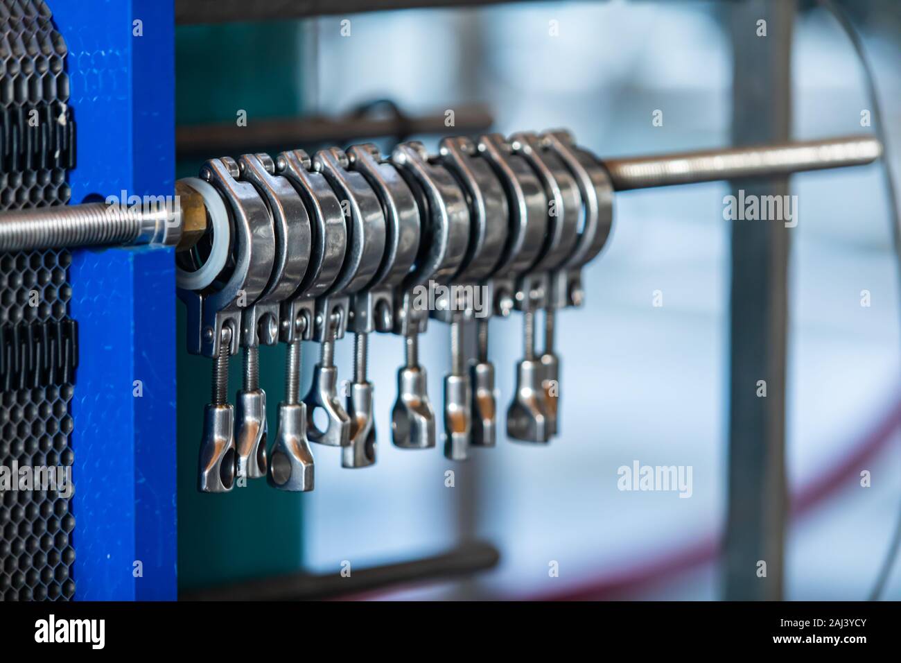 a lot of stainless steel triclamp high Pressure pipe fittings