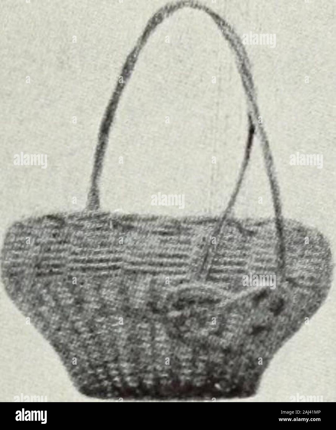 Finger Knit Basket - Knit Without Needles! 