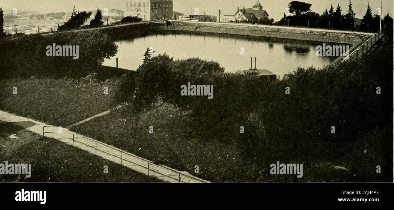San Francisco water . On a spur of Bernal Heights, at Appleton Avenue