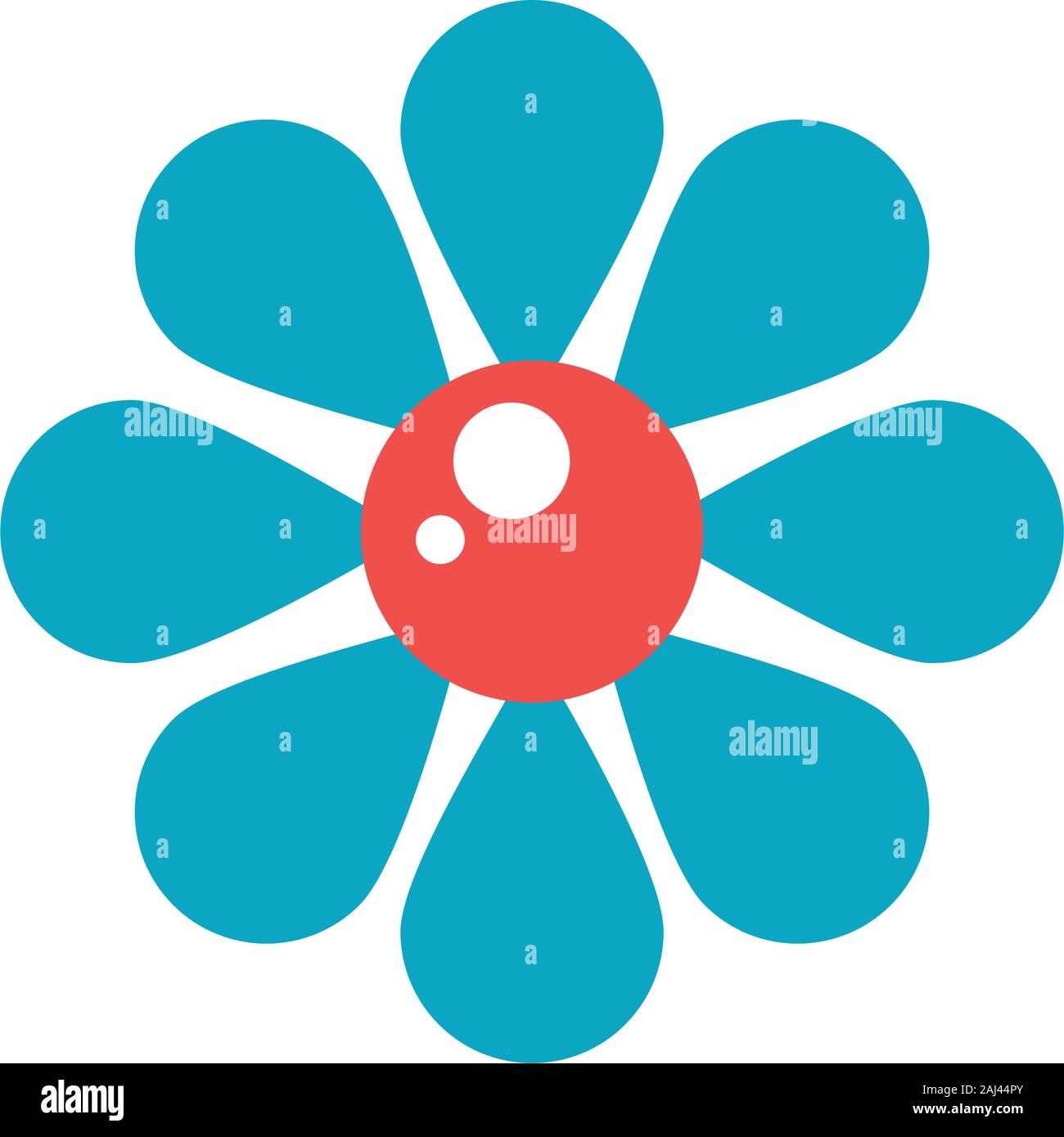 beautiful flower garden isolated icon Stock Vector Image & Art - Alamy