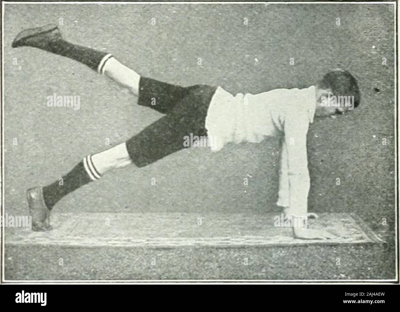 Syllabus of physical exercises for schools . With the left (right) hand