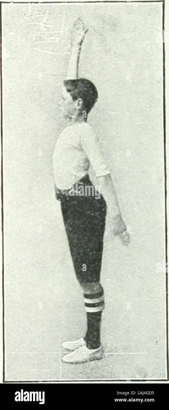 Syllabus of physical exercises for schools . otis brought back and the