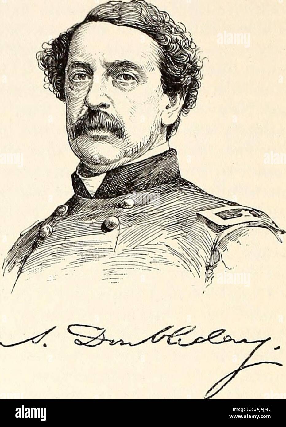 Appletons' cyclopædia of American biography . military acade-my, and on his graduation in 1842 was assigned tothe 3d artillery, lie served in the 1st artilleryduring the Mexican war. being engaged at Mon-and at Rinconada Pass during the battle ofBuena Vista, He was promoted to 1st lieutenant,:; March, 1847, to captain, ?&gt; .March, 1855, and1 against the Seminole Indians in 1856-8.as in Port Moultrie from I860 till the garrisonwithdrew to Sumter on 26 Dec. of that year, andaimed the first gun fired in defence of the latterfort on 12 April. 1861. He was promoted to majorin the 17th infantry on Stock Photo