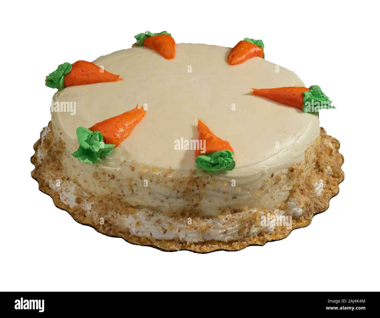 Carrot Cake Stock Photo