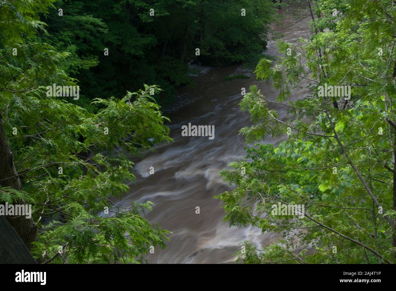 Little Miami River, John Bryan State Park, Ohio Stock Photo